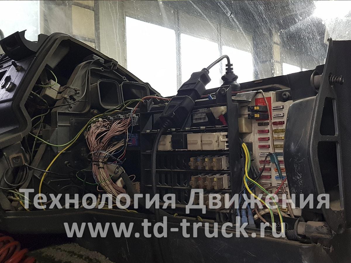 Диагностика электрики грузовика MAN